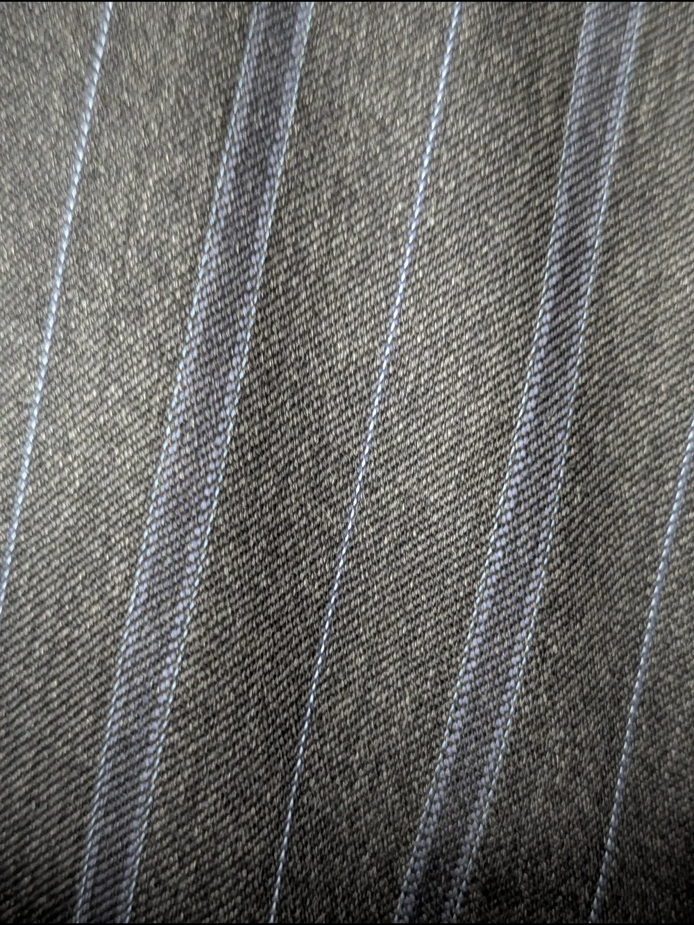 BRIONI Charcoal/Blue Striped SOFT Wool Two-Button Italian Sport Coat 48L